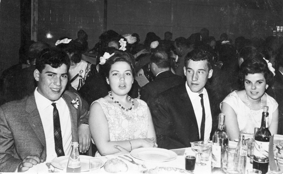 1964 - En el banquete de boda